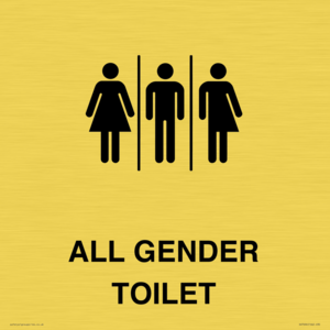 Female, Male and Non-gender specific